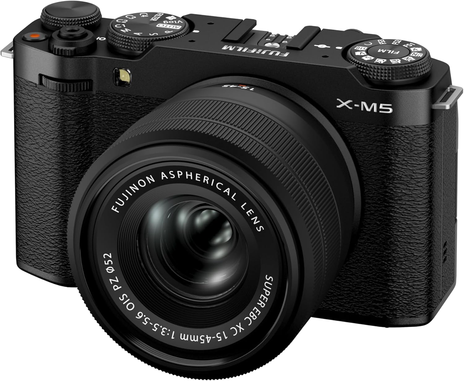 FUJIFILM X-M5 + XC15-45mm Kit schwarz