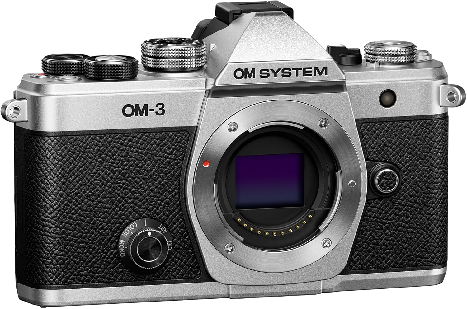 OM SYSTEM OM-3 Micro Four Thirds System Camera – 20MP Stacked Sensor, 5-Axis Image Stabilization, Compact, Weatherproof, TruePic X Processor, AI Autofocus, 4K Video