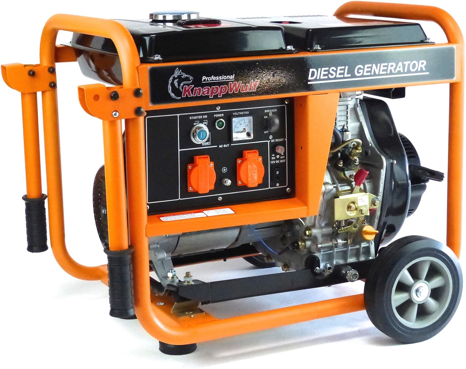 Power generator KW5500 1-phase 5000W generator emergency generator