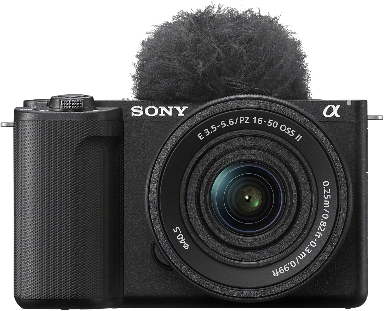 Sony Alpha ZV-E10 II Mirrorless APS-C Video Camera with 16-50mm f/3.5-5.6 (4K60p Video, 4:2:2 10Bit Recording, 26MP, Digital Stabilization, Real-time Auto Eye Focus)