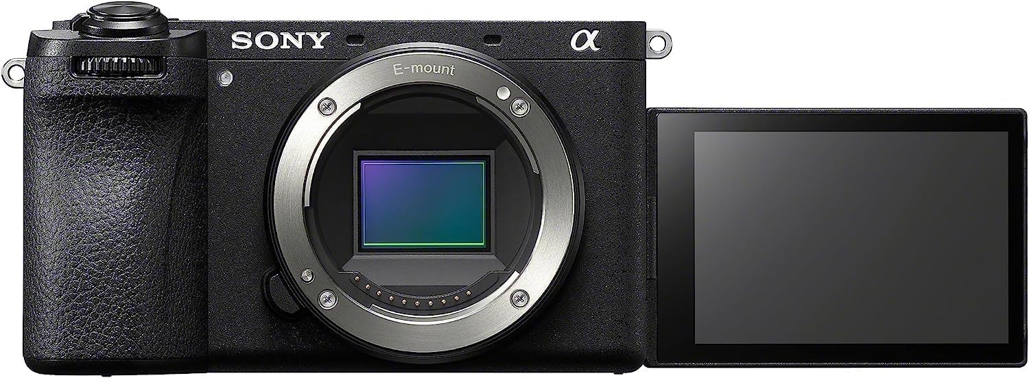 Sony Alpha 6700 Mirrorless APS-C Digital Camera (AI Based Auto Focus, 5-Axis Image Stabilization, 4K 120p Video, Touch Display for Vlogging & Selfies)