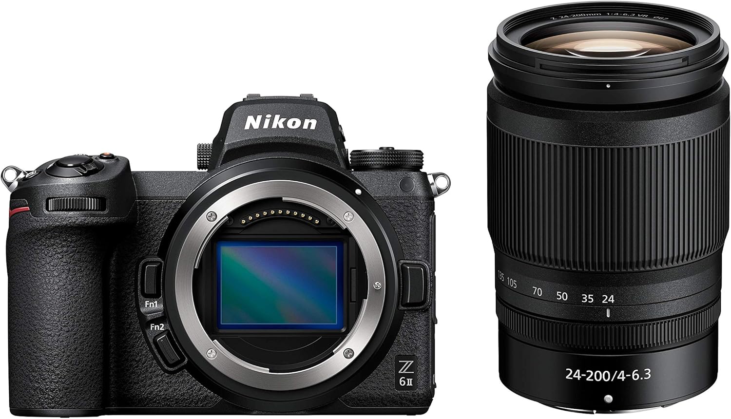 NIKON Z 6II Kit Z 24-200mm f/4.0-6.3 VR + FTZ Objektivadapter